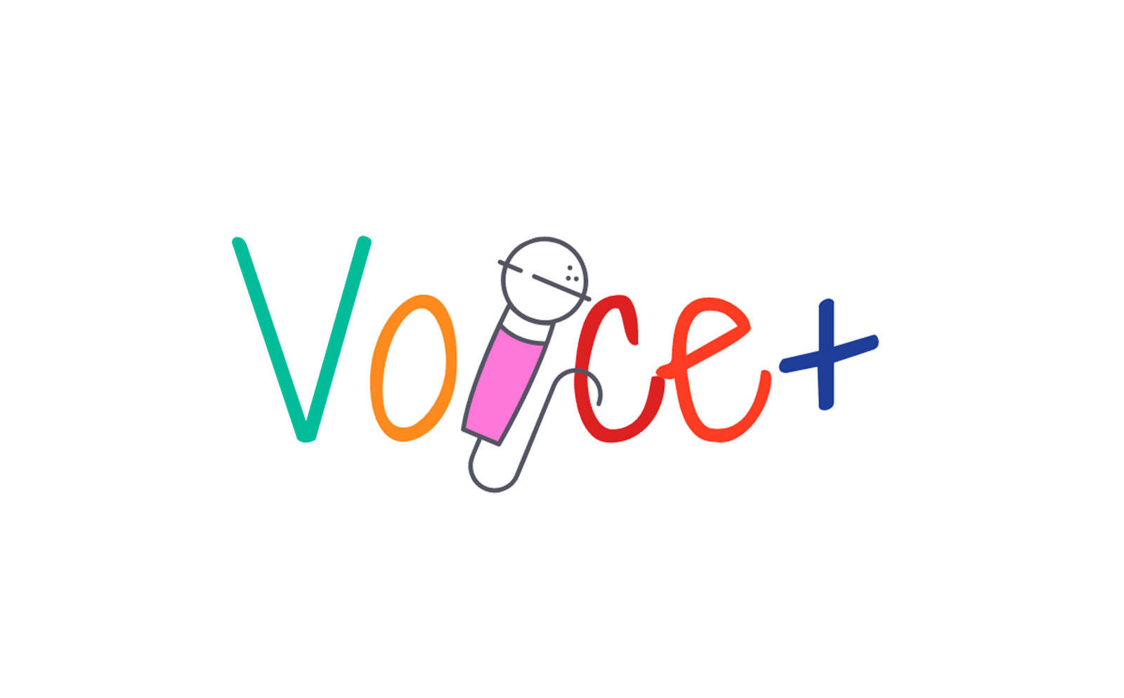 Voice plus logo