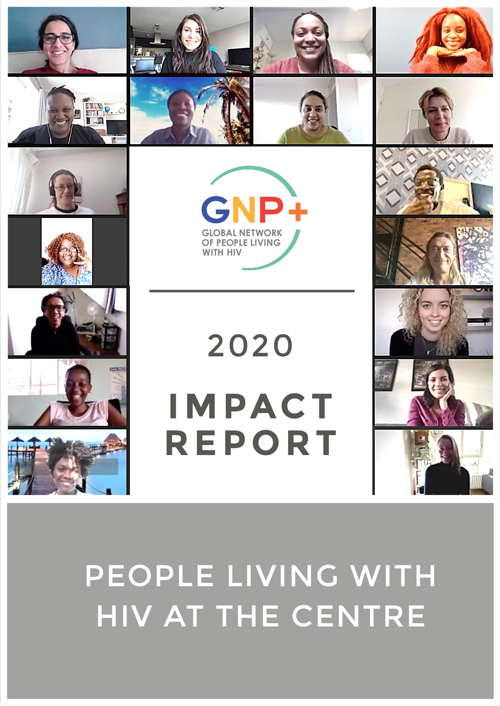 GNP+ 2020 Impact Report PDF visual