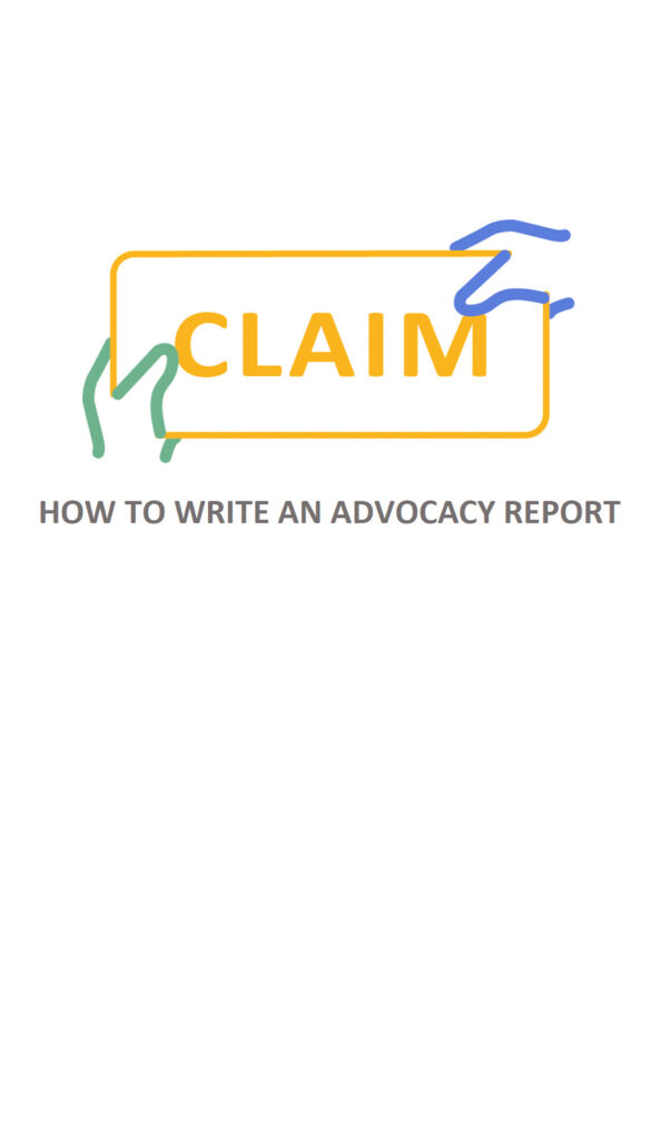 Advocacy tool How to write an advocacy report