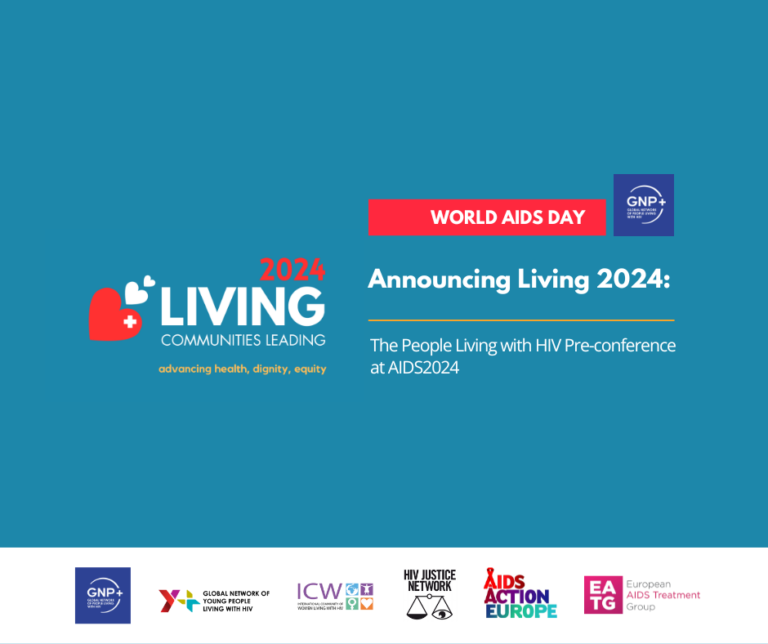 Announcing Living 2024 The People Living With HIV Pre Conference At   LIVING ANNOUNCEMENT WEB 2 768x644 